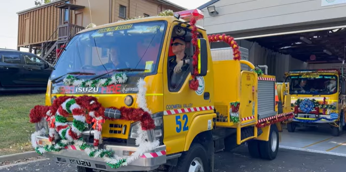 Santa Out with Our First Responders